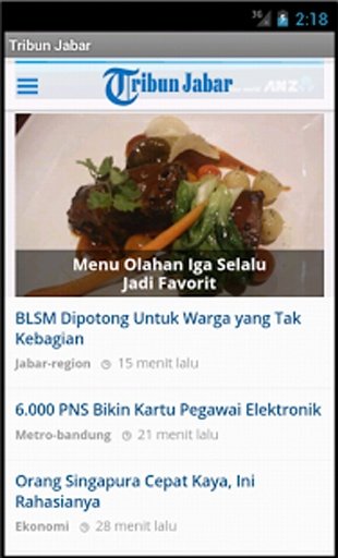 Tribun Jabar Launcher截图6