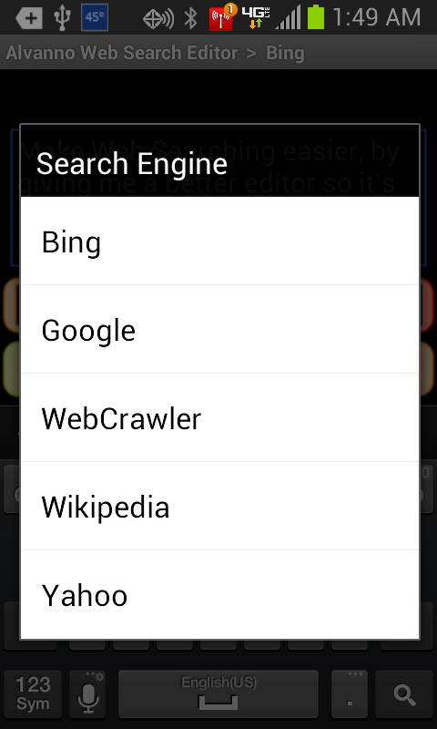 Web Search Editor截图2