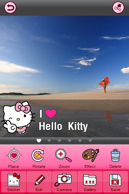 Hello Kitty Photo &amp; Place截图6