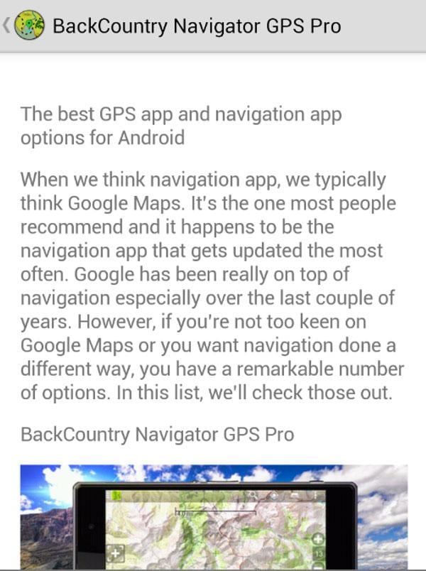 GPS Navigator Guide截图3