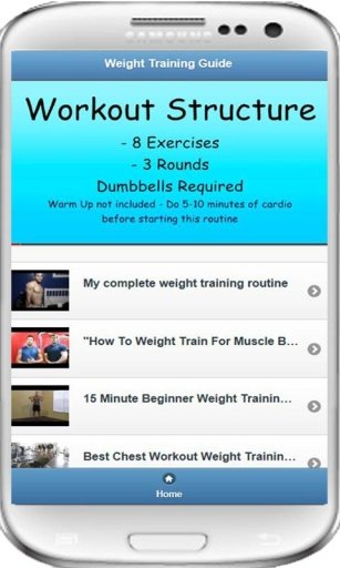 Weight Training Guide (VDO)截图2