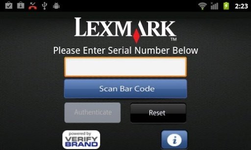 Lexmark ID截图3