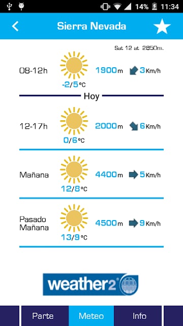 Parte de Nieve y Webcams截图3