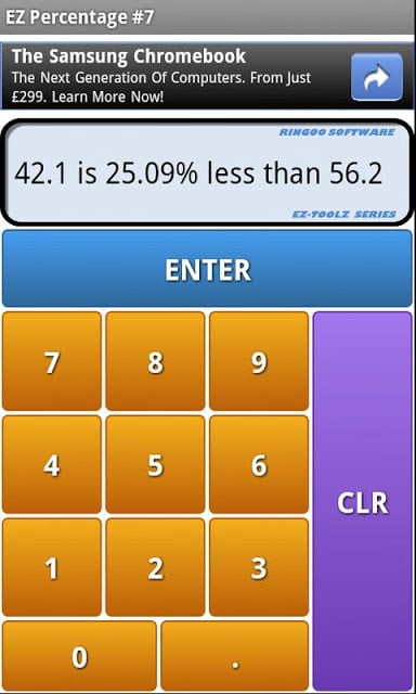 EZ Percent #7 for Android.截图1