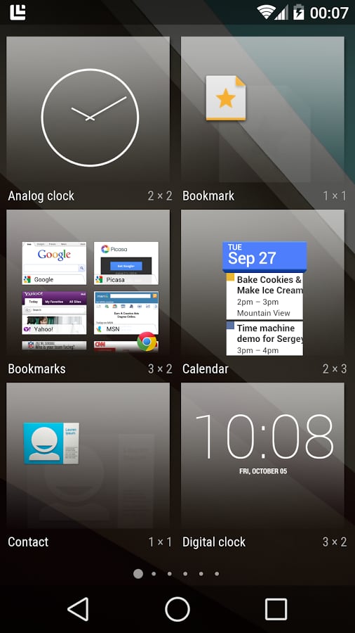 Stock KitKat Launcher截图3