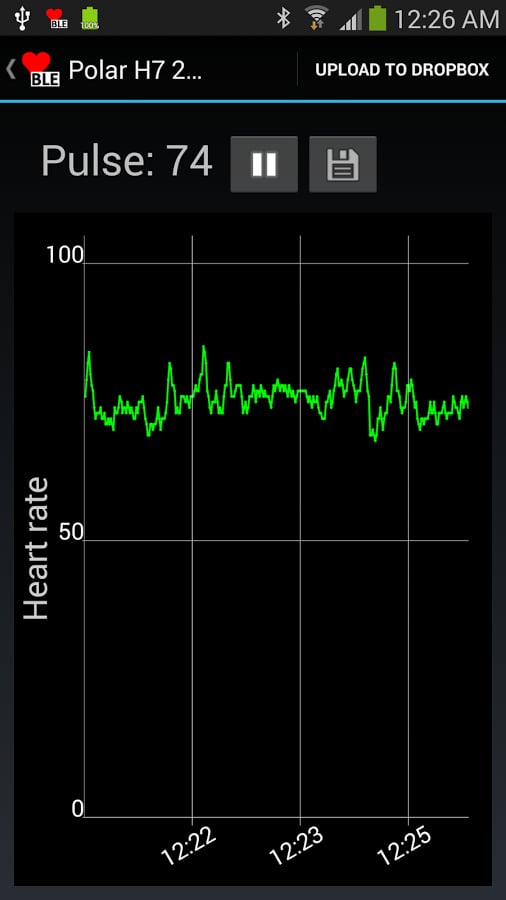 BLE Sensor Logger截图1