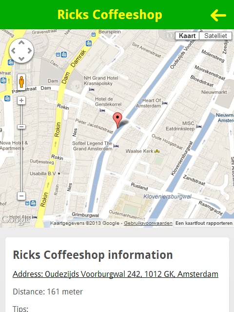 Coffeeshop Finder Amsterdam截图4