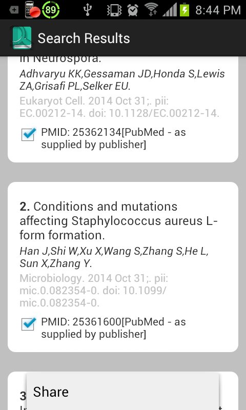 PubMed Search App截图4