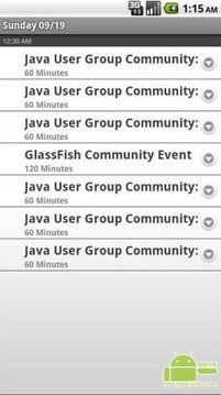JavaOne大会/甲骨文开发社区截图
