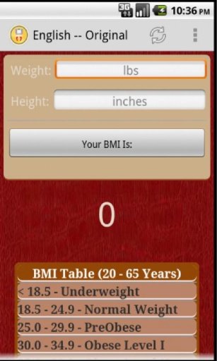 BMI Calculator - How Healthy Are You?截图4