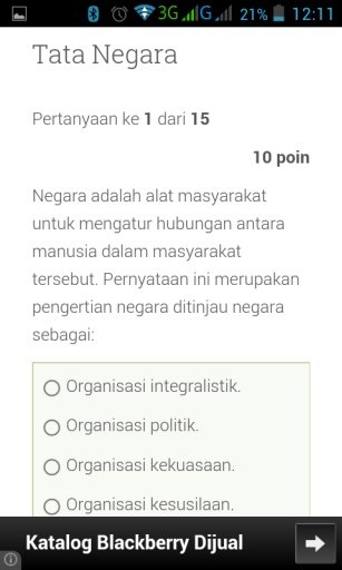 Soal Latihan CPNS-Simulasi CAT截图4