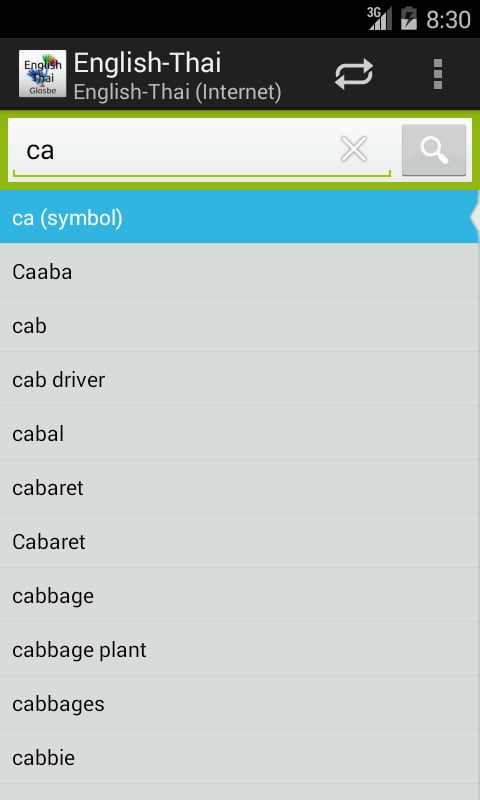 English-Thai Dictionary截图7