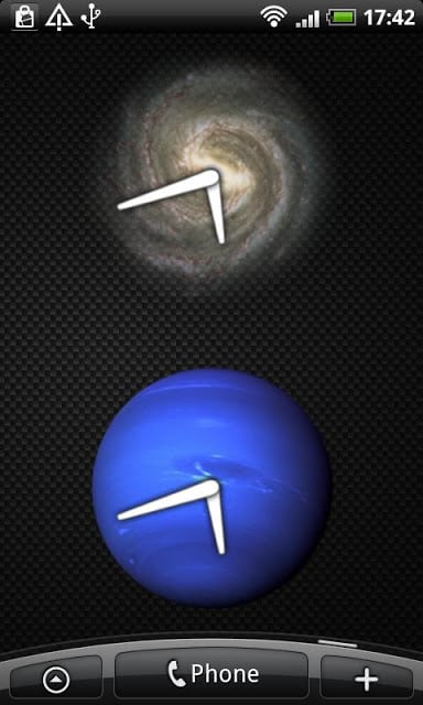 Planets Clock Widget截图1