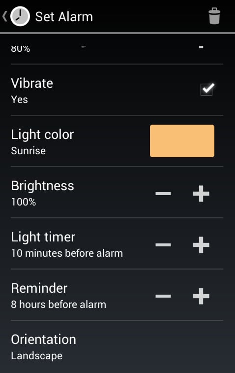 Clock Light Alarm and Na...截图1