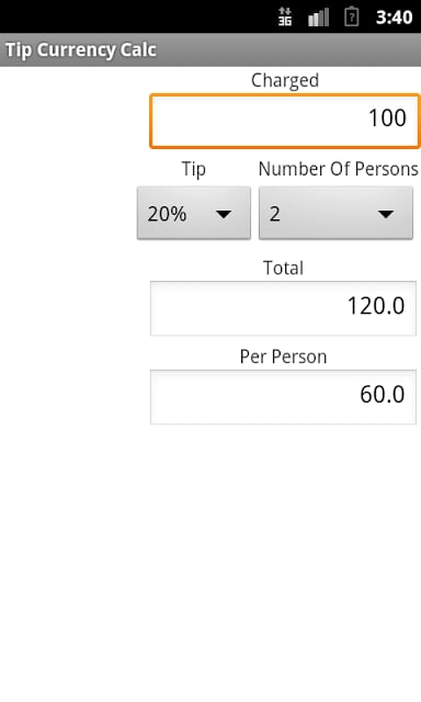 Tip Currency Calc截图1