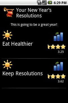 Free New Year's Resolutions截图