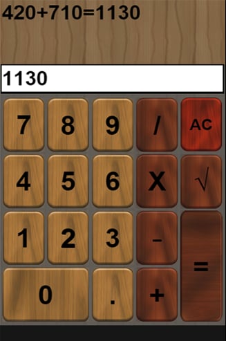 Wood Calculator截图1