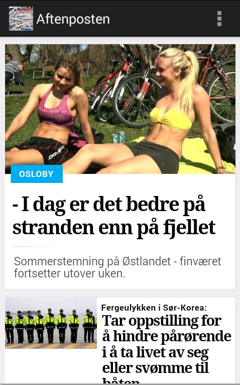 Norske Aviser og Nyheter截图1