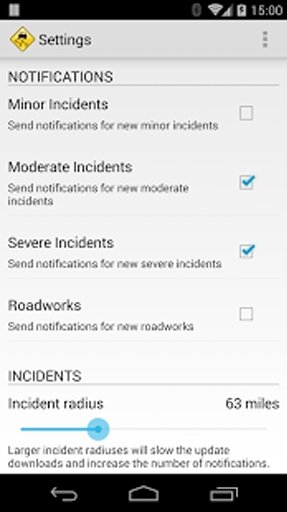 UK Traffic Information Alerts截图2