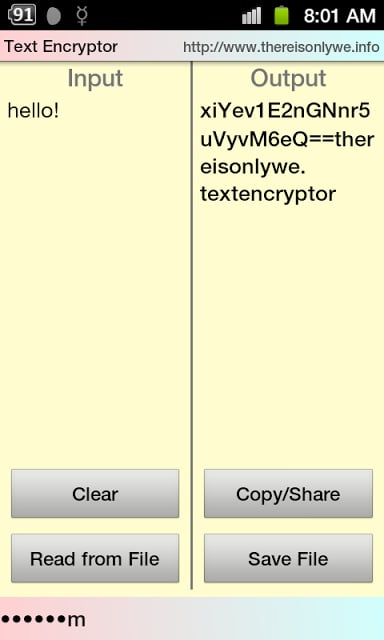 (Plain) Text Encryptor截图2