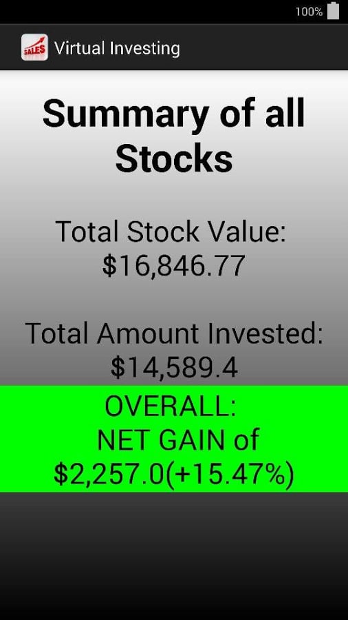 Virtual Investor截图6