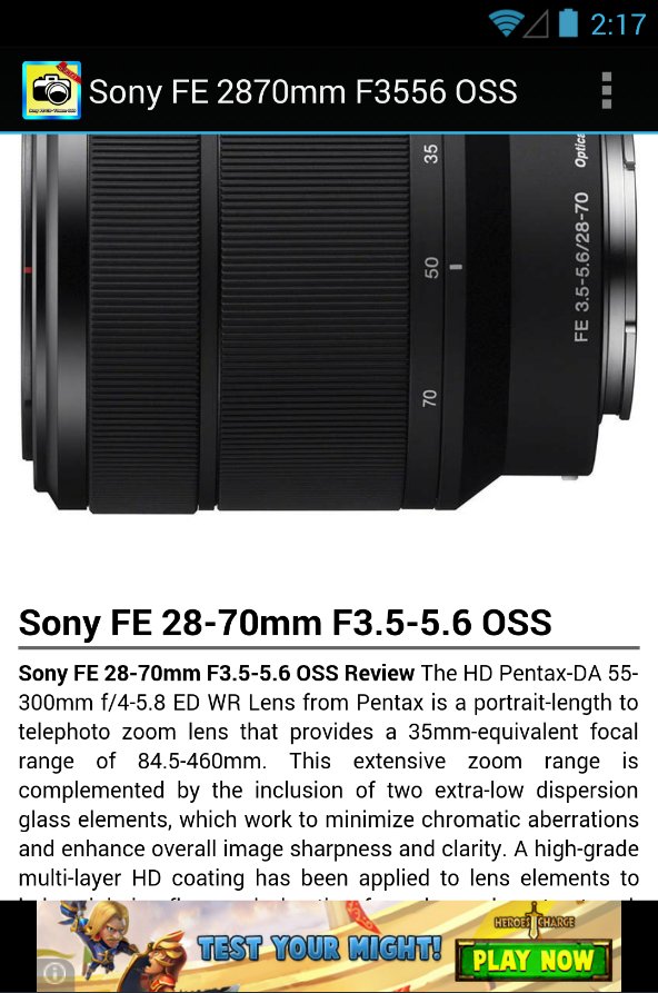 FE 28-70mm F3.5-5.6 Tuto...截图1