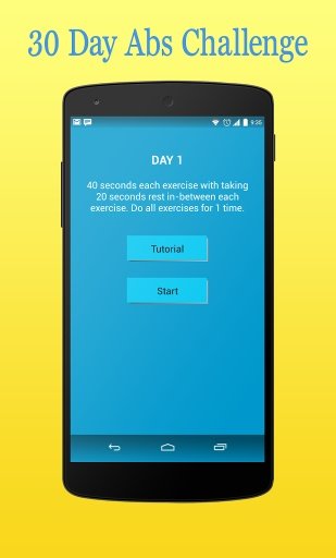 30 Day Abs Challenge截图2