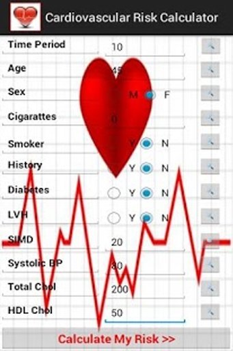 Cardiovascular Risk Calculator截图2