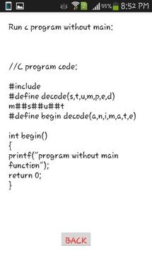 C Programs截图