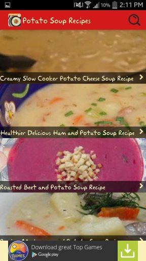 Potato Soup Recipes截图1