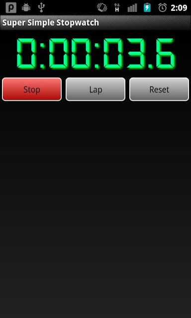 Super Simple Stop Watch截图4