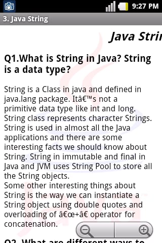 JAVA Interview Q&amp;A/Tutorial截图4