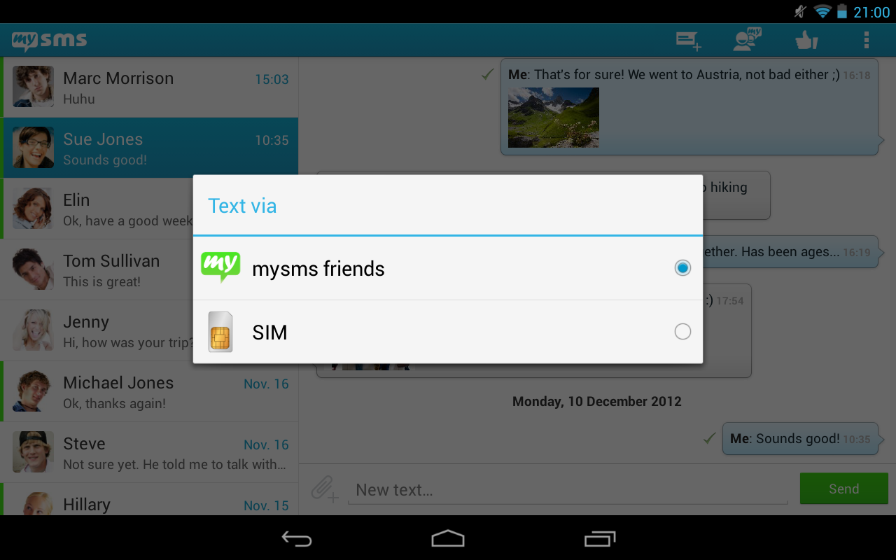 MySMS超级短信 Pad版截图11