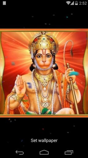 Jai Hanuman 3D Effects Wallpaper截图3