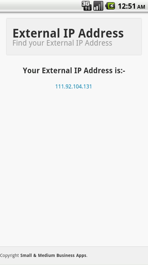 External IP Address截图1
