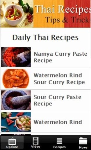 THAI Foods Recipes FREE截图8