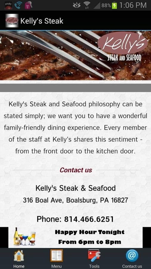 Kelly's Steak &amp; Seafood截图3