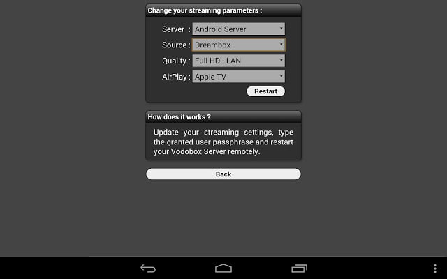 My VODOBOX Android Server截图4