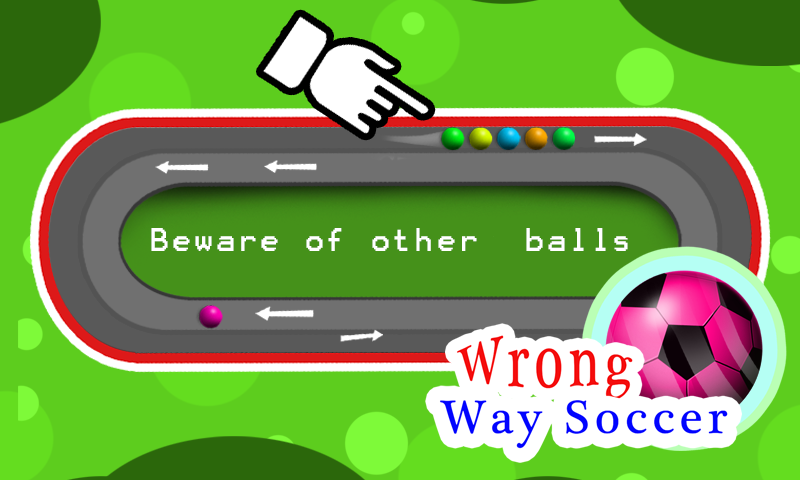 Wrong Way Soccer Ballz - Free截图9