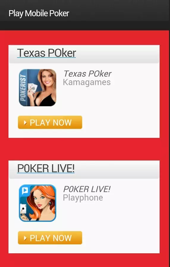 Mobile Poker截图1