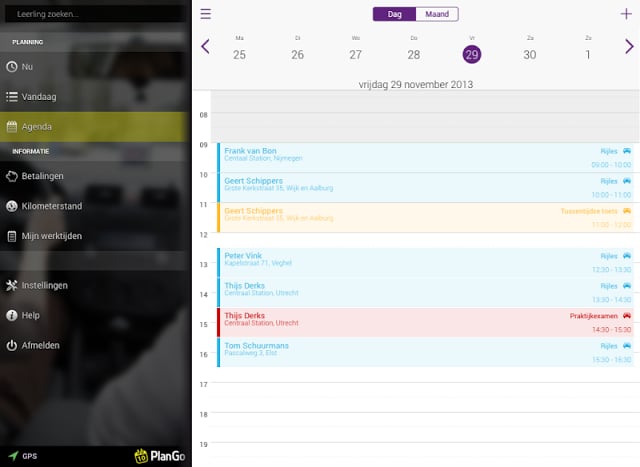 PlanGo voor instructeurs截图3