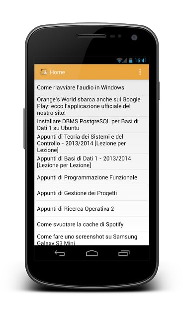 Orange World App截图4