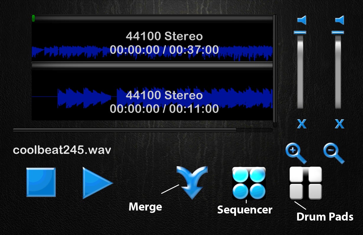 dPocket Drum Pads Synthetic截图5