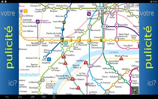 Metro Paris Free截图2