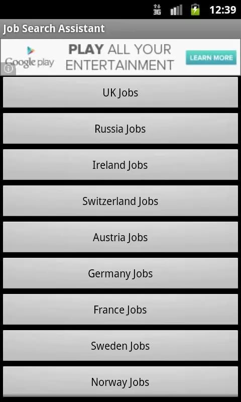 Job Search Assistant截图1