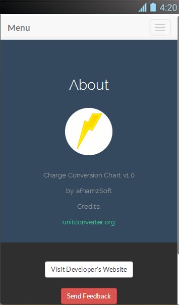 Charge Conversion Chart截图2