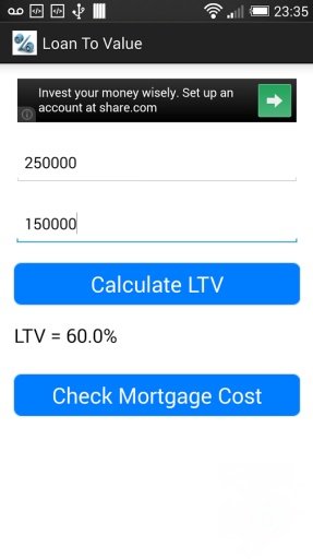 Loan to Value Calculator截图1