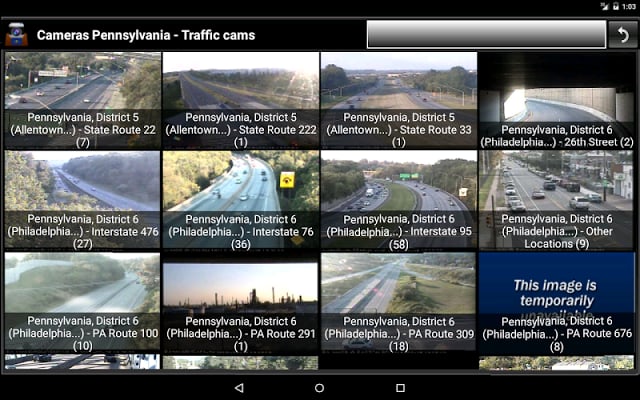 Cameras Pennsylvania - Traffic截图8