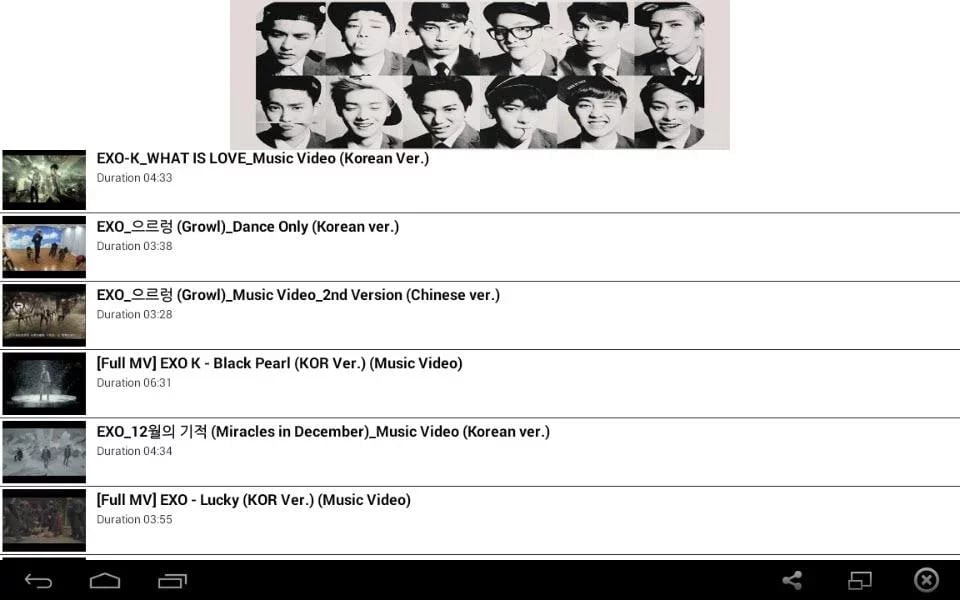 EXO MV ( SHOW TIME, COVE...截图2