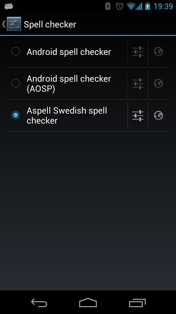 Aspell Swedish spell checker截图1